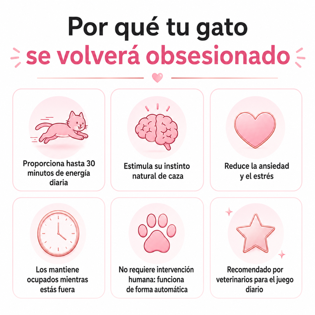 Juguete Automático para Gatos - Pawsy™