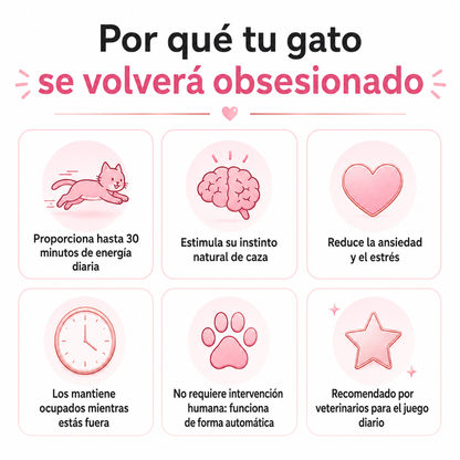 Juguete Automático para Gatos - Pawsy™
