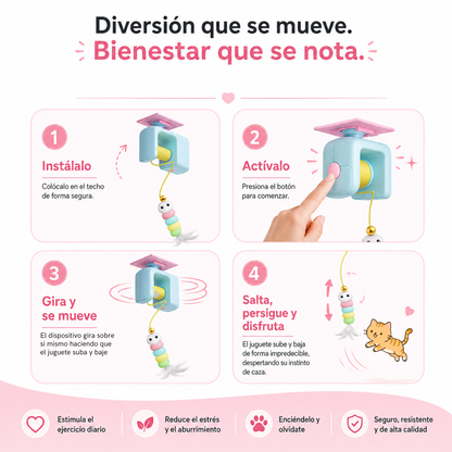 Juguete Automático para Gatos - Pawsy™